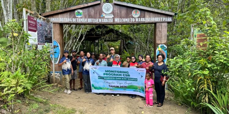 Ekowisata Berbasis Konservasi, Pertamina Patra Niaga Kilang Kasim Dampingi KTH Warkesi Siapkan Fasilitas dan Promosi Digital
