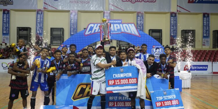 Pertamina Cetak Talenta Muda Berprestasi di Jayapura, MyPertamina Futsal Competition 2026 Sukses Digelar