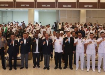 Kapolda Brigjen Audie Hadiri Musorprovlub KONI Papua Barat Daya