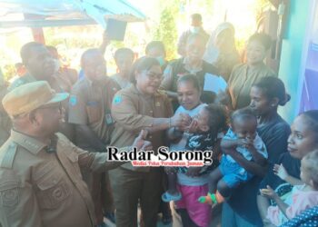 Dukung Pertumbuhan Anak, Dinkes Kota Sorong Canangkan Bulan Vitamin A