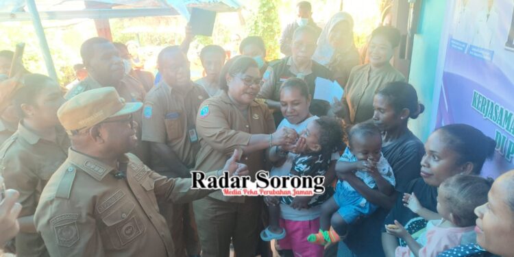 Dukung Pertumbuhan Anak, Dinkes Kota Sorong Canangkan Bulan Vitamin A
