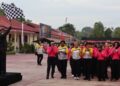 Semarakkan HUT RI dan HUT Polwan, Polda Papua Barat Daya Gelar Jalan Santai dan Berbagai Perlombaan