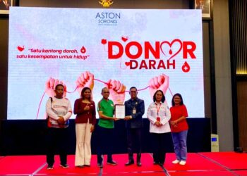 ASTON Sorong Raih Penghargaan dari PMI Kota Sorong atas Komitmen dalam Kegiatan Donor Darah