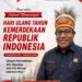 Ketua DPR Provinsi Papua Barat Daya Mengucapkan Selamat Hari Ulang Tahun Kemerdekaan Republik Indonesia ke-81