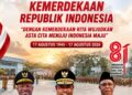Pemerintah Provinsi Papua Barat Daya Mengucapkan Selamat Hari Ulang Tahun Kemerdekaan Republik Indonesia ke-81