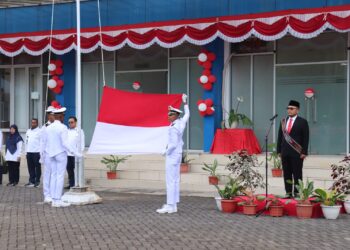 Pelindo Regional 4 Sorong Gelar Upacara HUT ke-81 RI, Perkuat Komitmen Wujudkan Indonesia Berdaulat, Adil dan Makmur