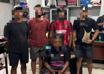 Team Mangewang Polresta Sorong Kota Tangkap Pelaku Curanmor