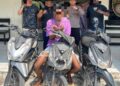 Team Elang Polsek Sorong Barat Tangkap Terduga Pelaku Curanmor, Sejumlah Motor Diamankan