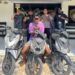 Team Elang Polsek Sorong Barat Tangkap Terduga Pelaku Curanmor, Sejumlah Motor Diamankan