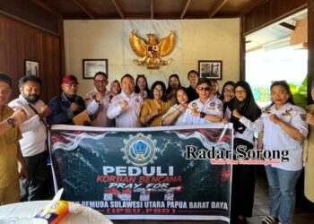 Peduli Korban Bencana di NTT, IPSU PBD Galang Rp20,2 Juta Diserahkan ke IKL Kota Sorong