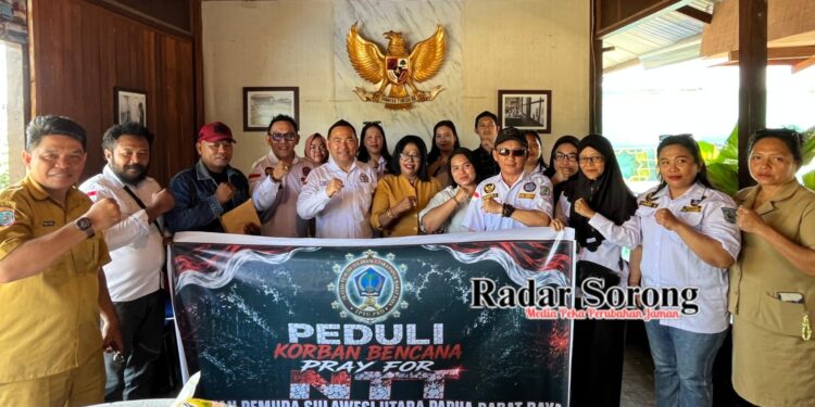 Peduli Korban Bencana di NTT, IPSU PBD Galang Rp20,2 Juta Diserahkan ke IKL Kota Sorong