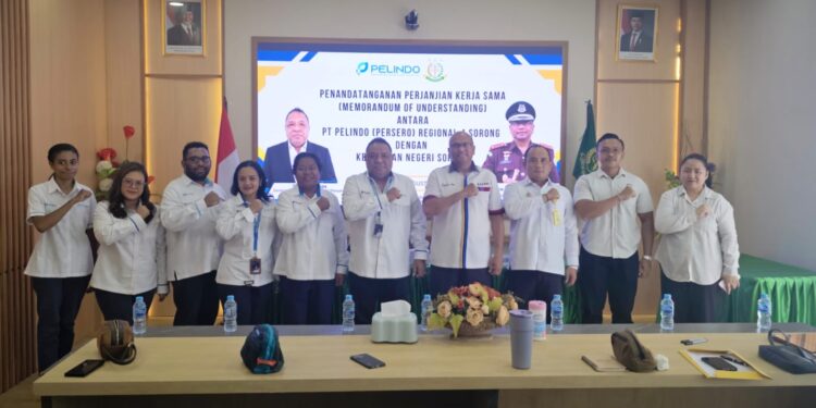 Pelindo Regional 4 Sorong dan Kejari Sorong Perkuat Sinergi Hukum melalui Penandatanganan MoU