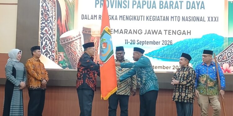 Menuju MTQ Nasional XXXI, Gubernur Lepas 71 Kafilah Papua Barat Daya