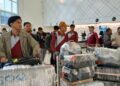 Provinsi yang Pertama Tiba di Kota Semarang, Kafilah Papua Barat Daya Disambut Welcome Drink dan Syal Batik