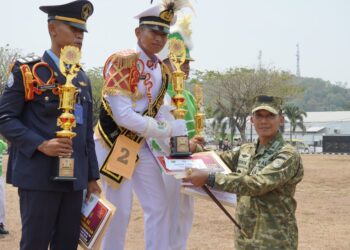 Pelajar dan Mahasiswa Papua Barat Daya Antusias Ikuti Lomba PBB Peringati HUT Ke-81 TNI