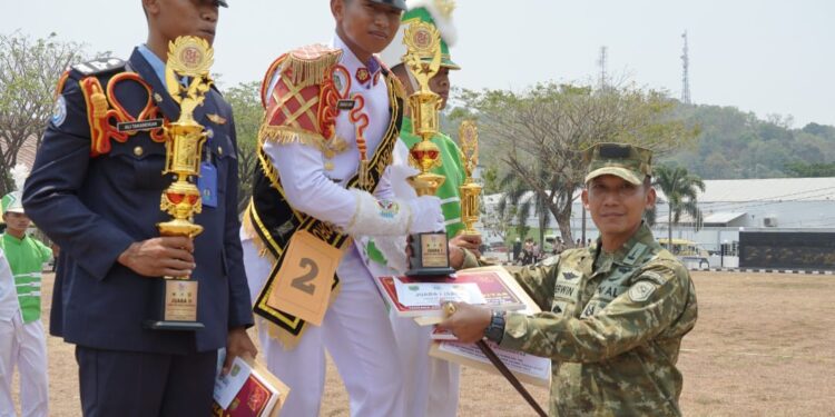 Pelajar dan Mahasiswa Papua Barat Daya Antusias Ikuti Lomba PBB Peringati HUT Ke-81 TNI