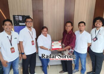 Pererat Silaturahmi, Telkomsel Branch Sorong Apresiasi Radar Sorong di HUT ke-26 Tahun