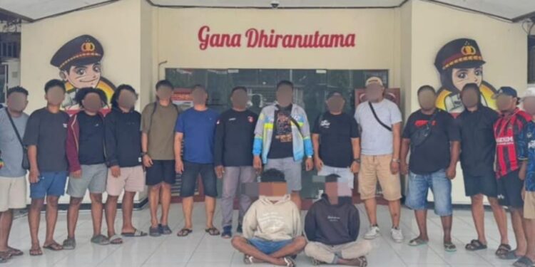 Keroyok Anggota Polri, Dua Terduga Pelaku Dibekuk
