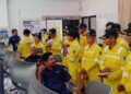 Tingkatkan Wawasan Kepelabuhanan, Taruna Politeknik Pelayaran Sorong Kunjungi Terminal Petikemas Sorong