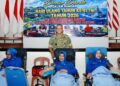 Prajurit TNI-Polri Donor Darah, Dukung Ketersediaan Stok Darah PMI Sorong