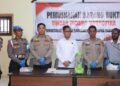 Polda Papua Barat Daya Musnahkan 22,86 Gram Sabu Barang Bukti Perkara Narkotika