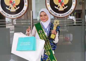 Raih Juara I Nasional MTQ BKMT Festival 2026, Ade Irma Ulima Harumkan Nama Papua Barat Daya