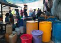 Warga Bersuka Cita, Anggota DPRP PBD Iim Abdul Hosim Bantu Air Bersih Selama Satu Bulan