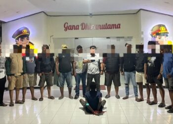 Team Resmob Mangewang Polresta Sorong Kota Tangkap Terduga Pelaku Pencurian Tujuh HP di Asrama SMP Al-Izzah