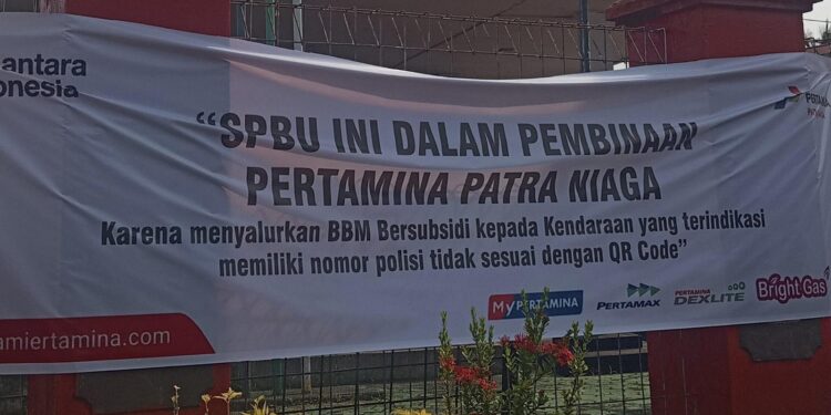 Pastikan BBM Subsidi Tepat Sasaran, Pertamina Lakukan Pembinaan SPBU di Entrop