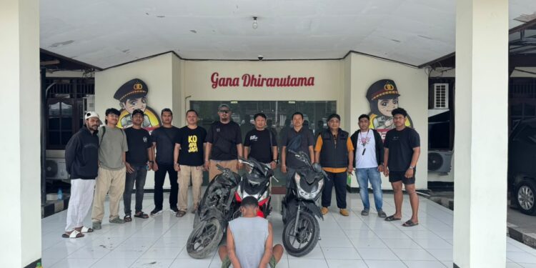 Amankan Tiga Motor, Residivis Curat, Curas dan Curanmor Ditangkap Polresta Sorong Kota