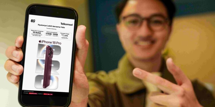 iPhone 18 Pro dan Pro Max Tersedia di Indonesia, Telkomsel Tawarkan Bundling Halo dan SIMPATI