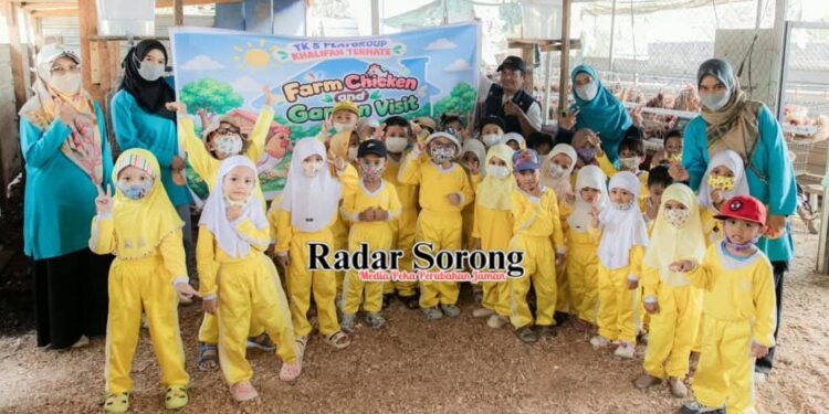 Pertamina Patra Niaga AFT Babullah Bersama TK Khalifah Ajak Siswa Belajar di Agrowisata Tubo