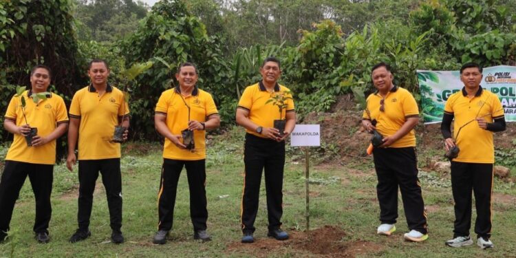 Polda Papua Barat Daya Gelar Green Policing, Ajak Personel Peduli Lingkungan